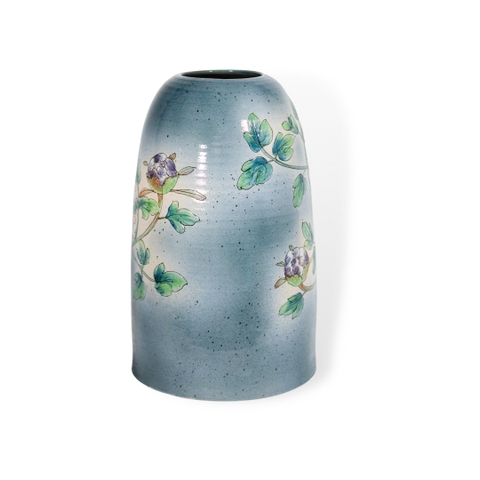 Bình Chuông Song Điểu Đậu Cành Mẫu Đơn