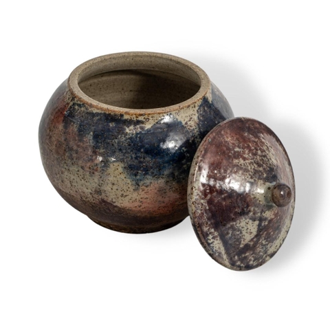 Hũ Mứt Cầu Men Tím Xanh