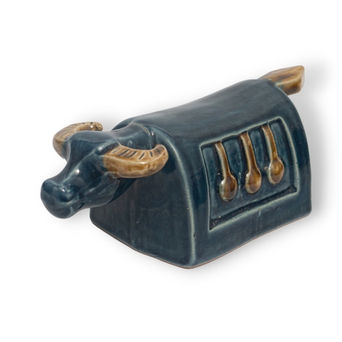 Tượng Trâu Mõ Gốm Sứ Trang Trí Bàn Làm Việc | Decor Phòng Khách | Phong Thủy | Thủy Sinh Tiểu Cảnh (Mini Cute)