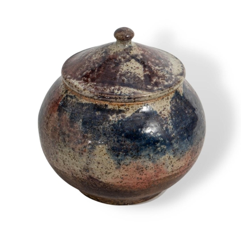 Hũ Mứt Cầu Men Tím Xanh