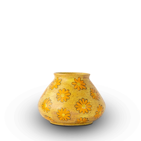 Bình Vàng Nhỏ Hoa Cúc