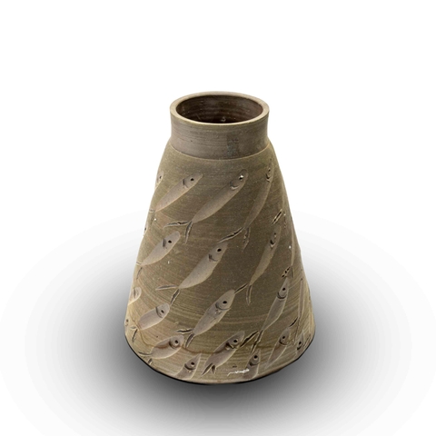 Bình Sành Cá Bơi