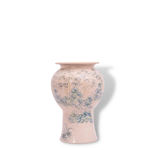 Bình Hoa Người Tuyết Và Hươu Bụng Tròn