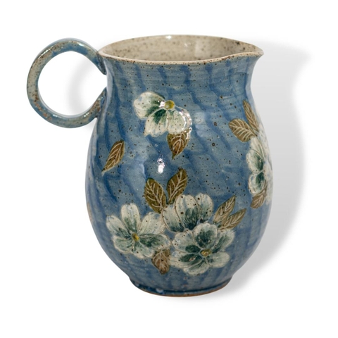 Bình Hoa Trắng Men Lam