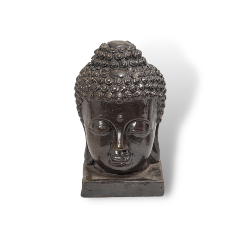 Tượng Phật Gốm Phong Thủy Trang Trí | Diện Phật Thích Ca Mâu Ni | Trang Trí Để Bàn | Gốm Đất Nung