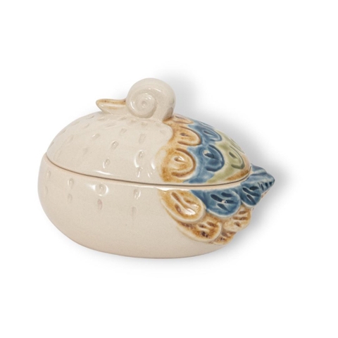 Hộp Đựng Mứt & Bánh Kẹo Hình Chú Vịt Mẹ & Con | Trang Trí Bàn Làm Việc | Decor Phòng Khách | Hũ Đựng Gia Vị (Gốm Sứ)