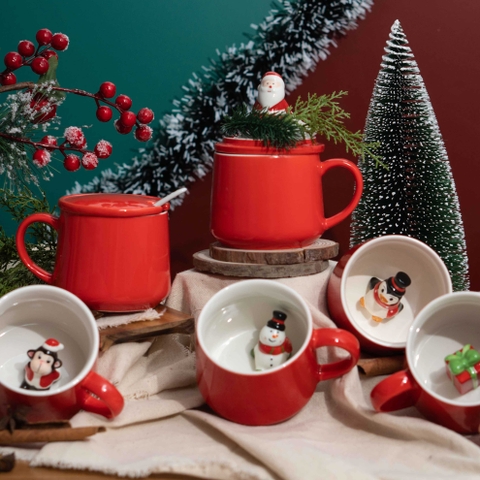 Cốc Sứ Món Quà Noel Ẩn Giấu