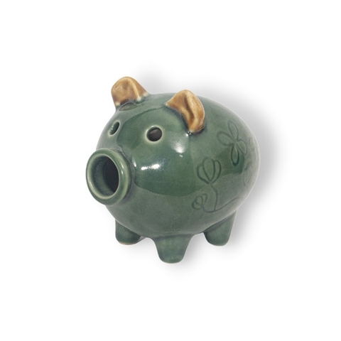 Tượng Heo Gốm Sứ Trang Trí Bàn Làm Việc | Decor Phòng Khách | Phong Thủy | Thủy Sinh Tiểu Cảnh (Mini Cute)