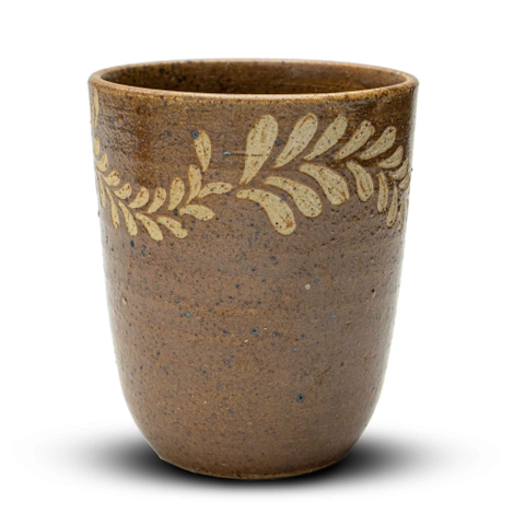 Cốc Hoa Dây Màu Nâu