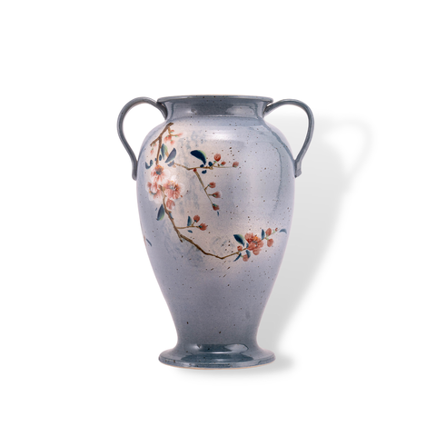 Bình Hoa Đậu Cành Hoa Sử Quân Tử Có Quai