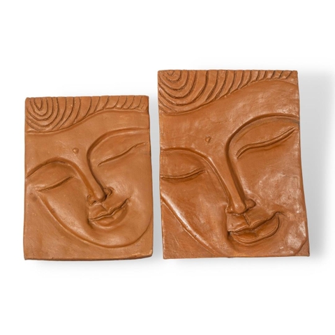 Phù Điêu Phật Tổ Như Lai Phong Thủy Trang Trí | Trang Trí Để Bàn | Gốm Đất Nung