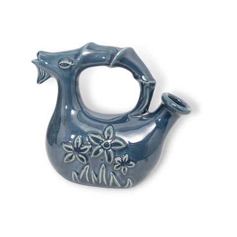 Bình Rót Rượu Vang Hình Tượng Con Dê | Đựng Nước Hoa Quả | Trang Trí Bàn Làm Việc | Decor Phòng Khách (Gốm Sứ 2L)