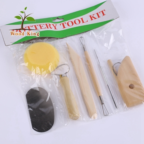 Bộ 8 Dụng Cụ Làm Gốm
