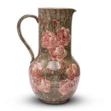 Bình gốm có tai hoa hồng 6