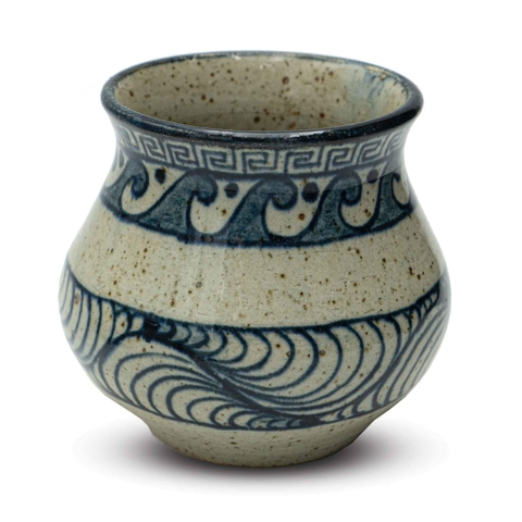 Bình Mini Họa Tiết Sóng 02