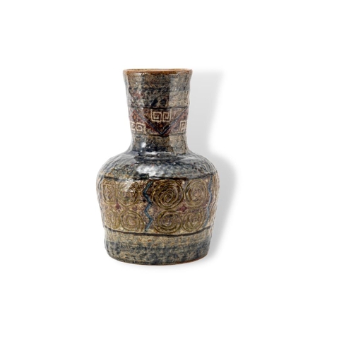 Bình Hoa Thổ Cẩm Họa Tiết Xoáy