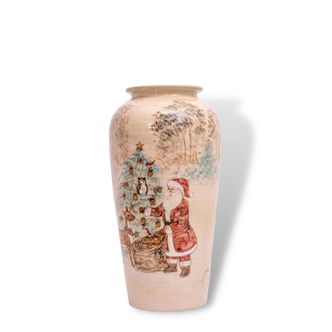 Bình Hoa Santa Claus