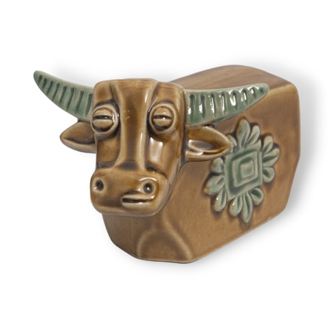 Tượng Trâu Gốm Sứ Trang Trí Bàn Làm Việc | Decor Phòng Khách | Phong Thủy | Thủy Sinh Tiểu Cảnh (Mini Cute)