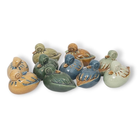 Hộp Đựng Mứt & Bánh Kẹo Hình Chú Vịt Mẹ & Con | Trang Trí Bàn Làm Việc | Decor Phòng Khách | Hũ Đựng Gia Vị (Gốm Sứ)