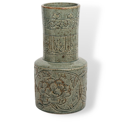 Bình Khắc Hoa Mẫu Đơn