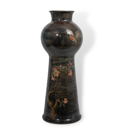 Bình Chim Đậu Cành Đào