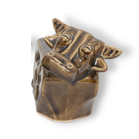 Tượng Trâu Gốm Sứ Trang Trí Bàn Làm Việc | Decor Phòng Khách | Phong Thủy | Thủy Sinh Tiểu Cảnh (Mini Cute)