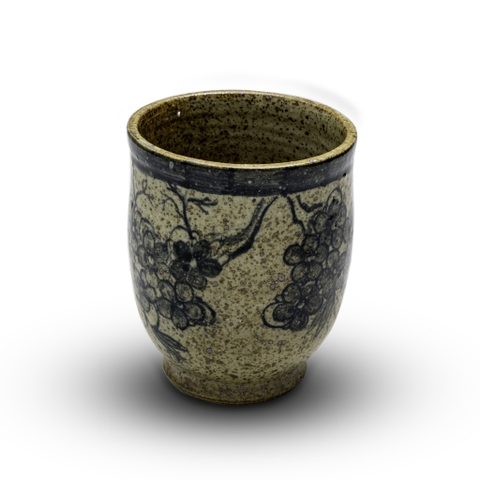 Bình Dáng Cốc Men Tiêu Họa Tiết Hoa Mai