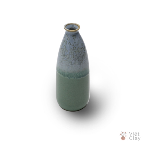 Lọ Hoa Nổ Blue Bầu Sz S