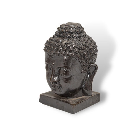 Tượng Phật Gốm Phong Thủy Trang Trí | Diện Phật Thích Ca Mâu Ni | Trang Trí Để Bàn | Gốm Đất Nung