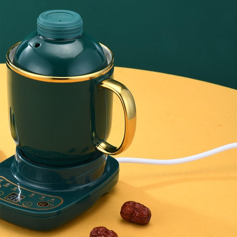 Cốc Chưng Yến Bằng Sứ | Hầm Đa Năng | Chạy Điện Công Suất 360W