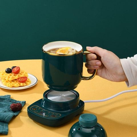 Cốc Chưng Yến Bằng Sứ | Hầm Đa Năng | Chạy Điện Công Suất 360W