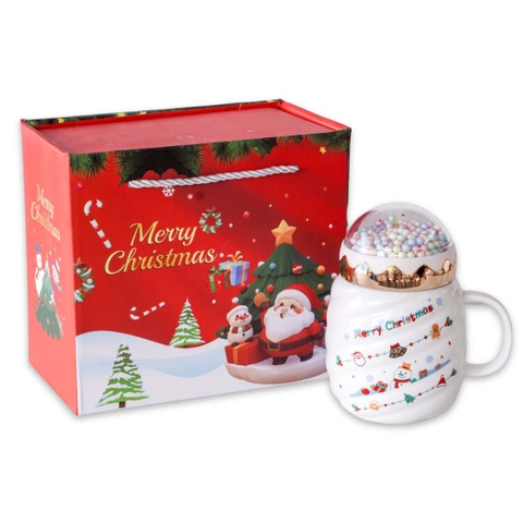 Cốc Giáng Sinh Tuyết Trắng - Người Tuyết