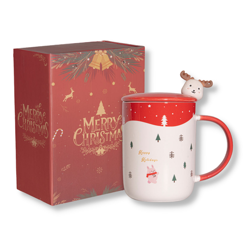 Cốc sứ Tuần lộc