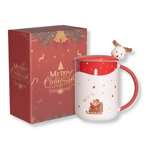 Cốc sứ Tuần lộc