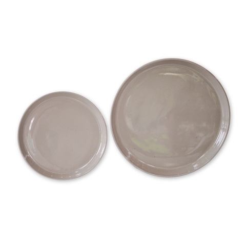 Đĩa pastel Ghi - Size M