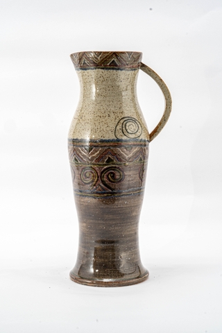 Bình Họa Tiết Dân Tộc Cao Có Tai