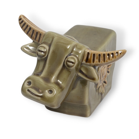 Tượng Trâu Gốm Sứ Trang Trí Bàn Làm Việc | Decor Phòng Khách | Phong Thủy | Thủy Sinh Tiểu Cảnh (Mini Cute)