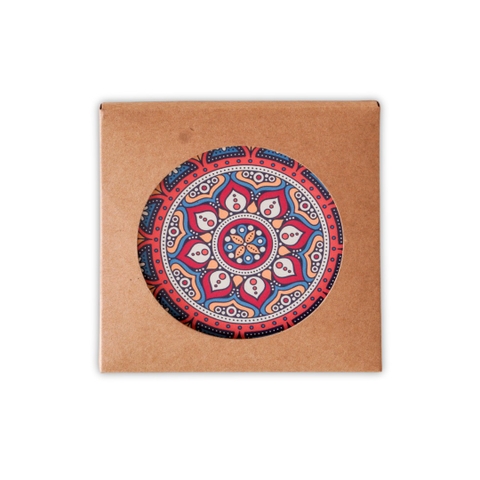 Hộp quà tặng lót ly (rỗng) - dành cho 1 lót ly