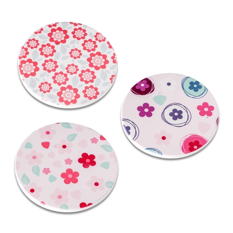 Đế lót ly - Hoa Hồng