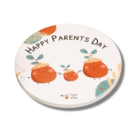 Miếng lót ly - Happy Parents Day