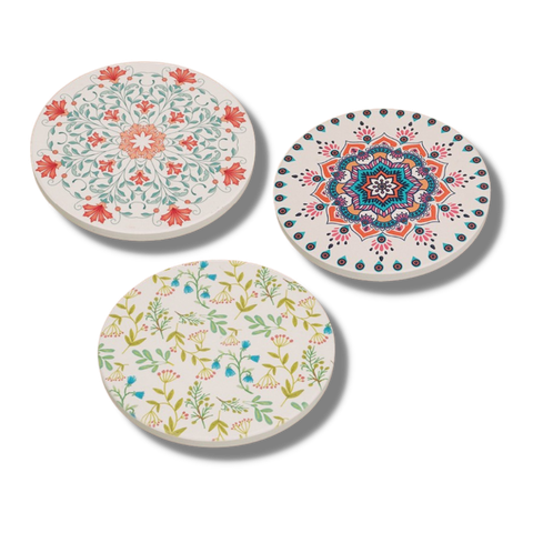 Đế Lót Ly - Hoa Trắng