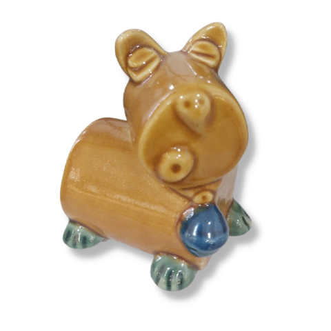 Tượng Cún Gốm Sứ Trang Trí Bàn Làm Việc | Decor Phòng Khách | Phong Thủy | Thủy Sinh Tiểu Cảnh (Mini Cute)