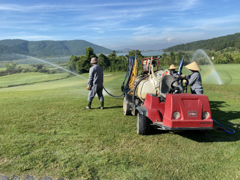 Hệ thống tưới cỏ sân golf