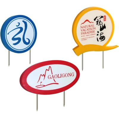 Đánh dấu Tee bằng nhựa sân golf