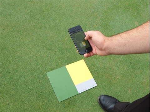 Ứng dụng FieldScout GreenIndex + Bảng màu cỏ