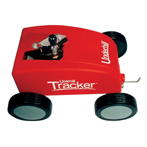 Máy tưới nước di động Underhill tracker 2, có bánh xe và vòi phun bằng đồng thau