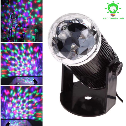 Đèn sân khấu mini hình trụ Led Thiên Mã