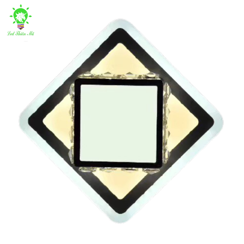 Đèn ốp nổi 2 hình thoi - Led Thiên Mã
