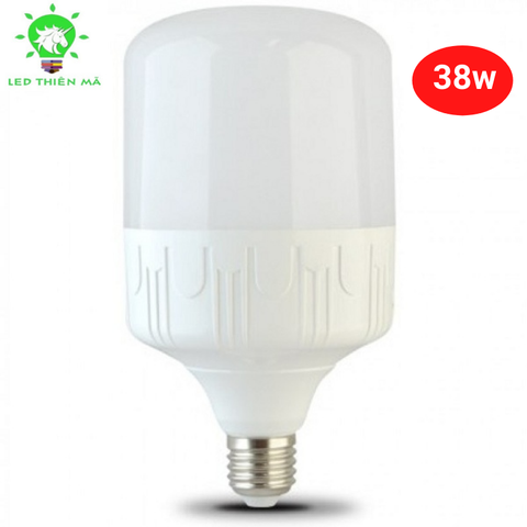 Bóng đèn trụ đuôi E27 ánh sáng trắng/vàng -Led Thiên Mã