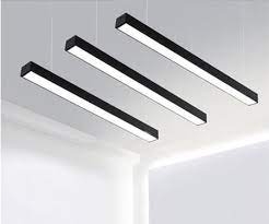 Đèn thả văn phòng - đèn thả máng cao cấp khung nhôm + Acylic 8816 70cm/1m2- 24W- Led Thiên Mã